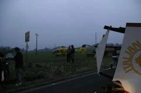Einsatz 2007 Unfall Kreisel 2