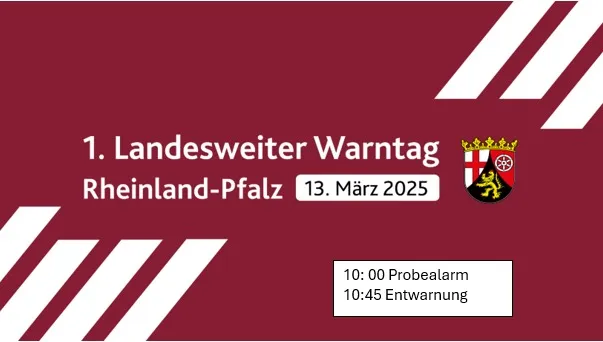 Warntag '25 RLP